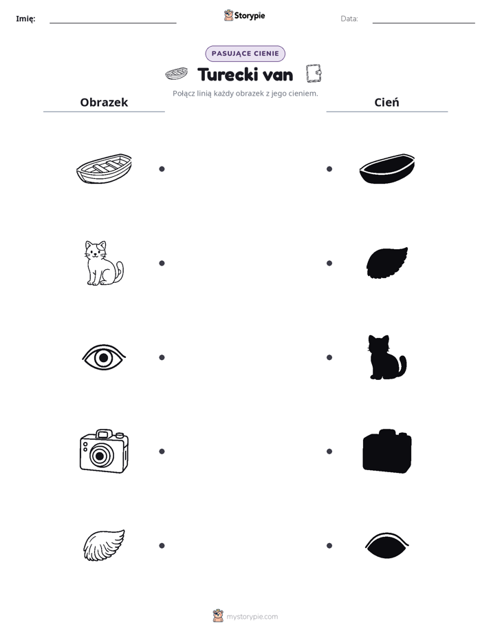 Dopasowanie cieni