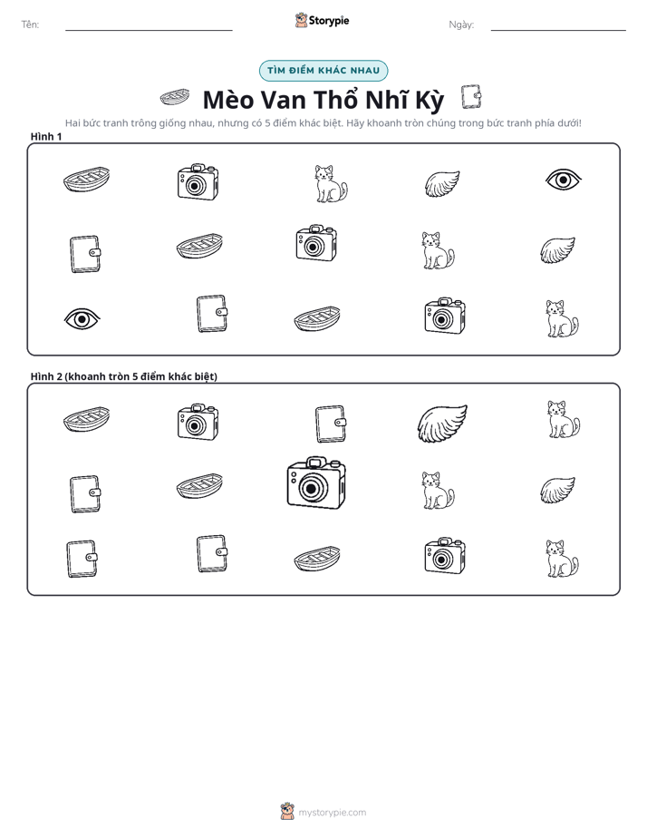 Tìm Sự Khác Biệt