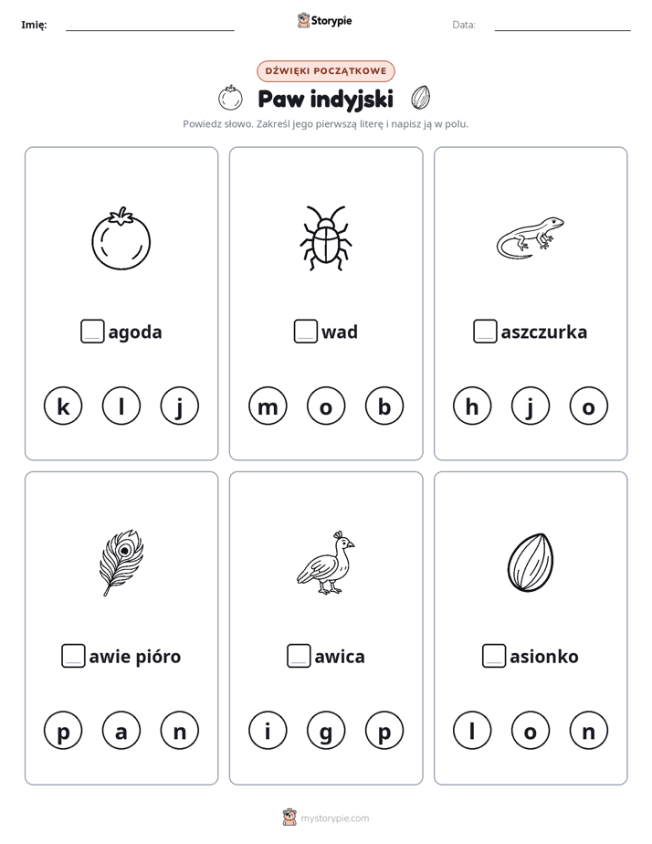 Dźwięki początkowe