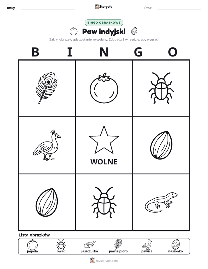 Bingo obrazkowe