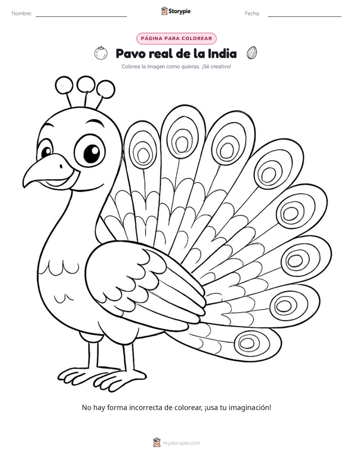 Página para Colorear