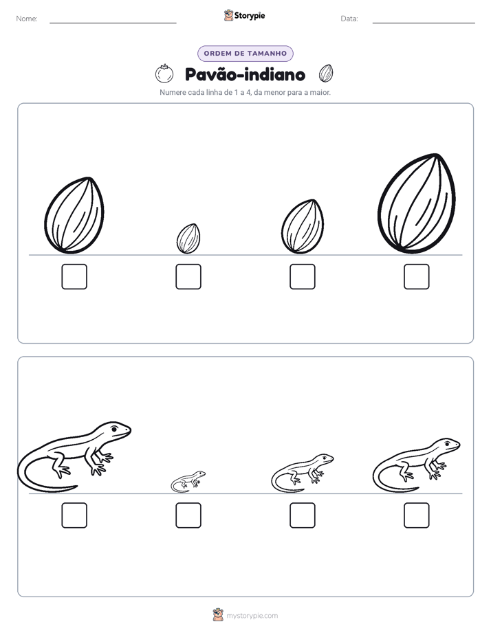 Ordem de Tamanho