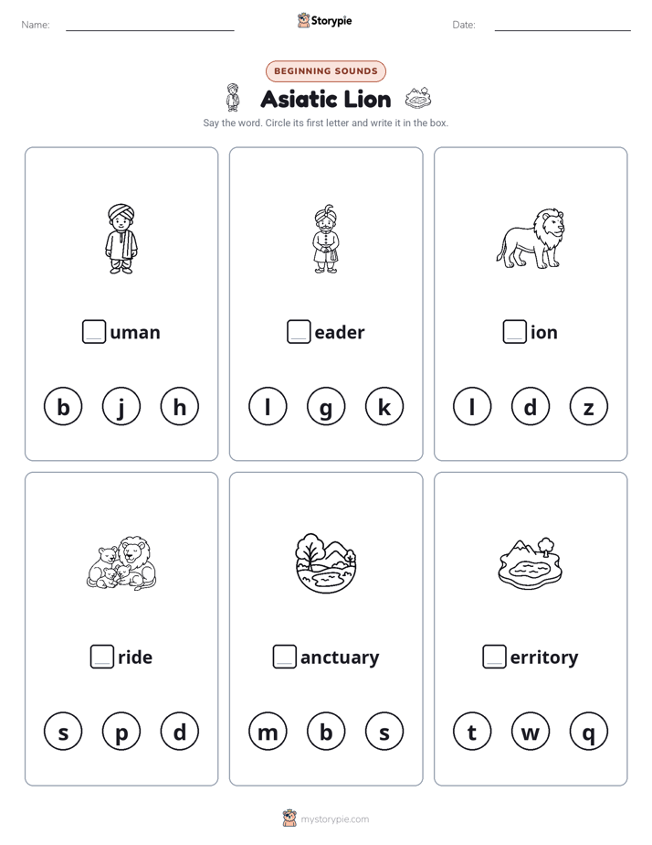 Beginning Sounds