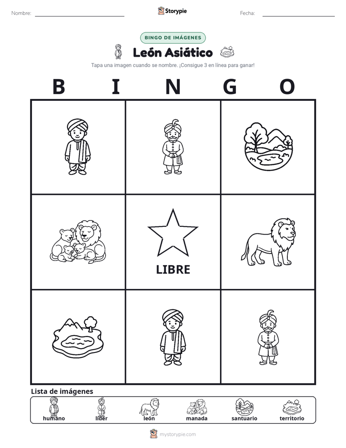 Bingo de Imágenes