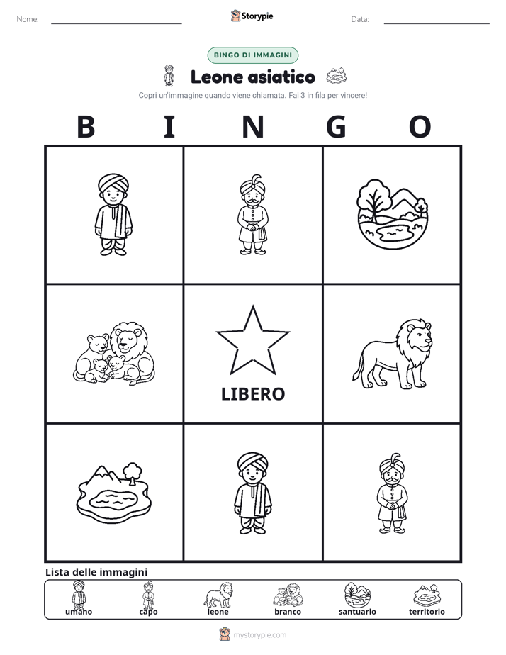 Bingo delle Immagini