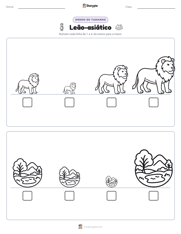 Ordem de Tamanho