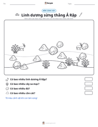 Xem trước tài liệu in sẵn Linh dương sừng thẳng Ả Rập