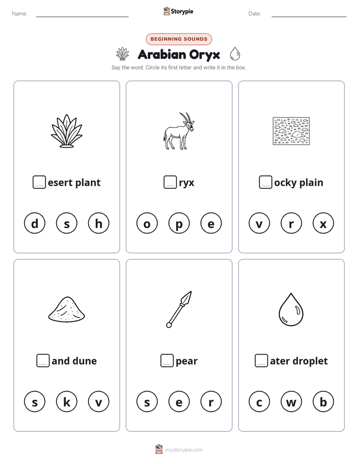 Beginning Sounds