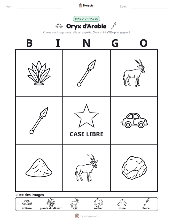 Bingo d'Images