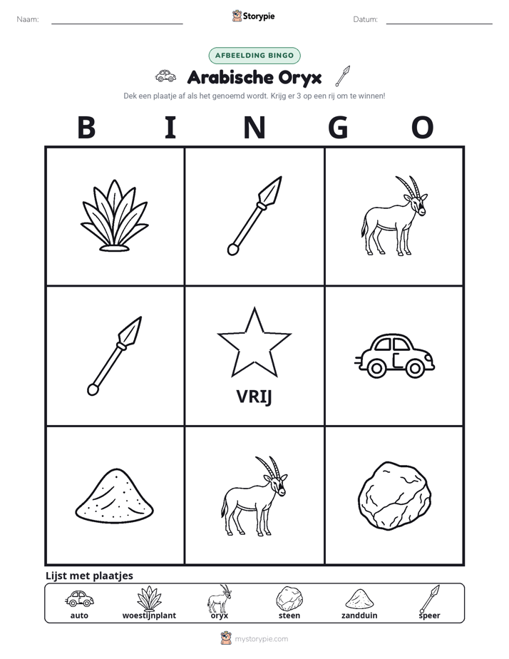 Afbeelding Bingo