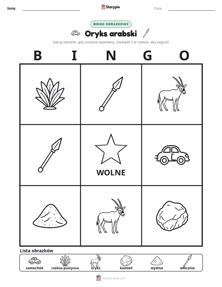 Bingo obrazkowe