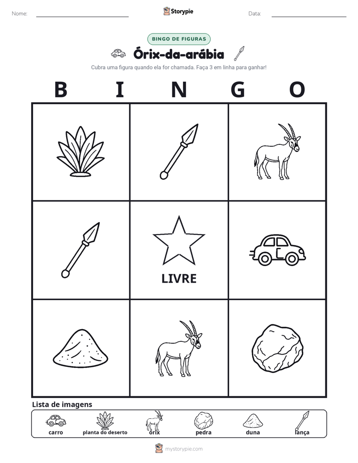 Bingo de Imagens