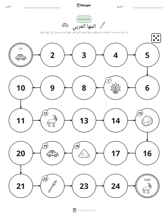 لعبة لف و تحرك