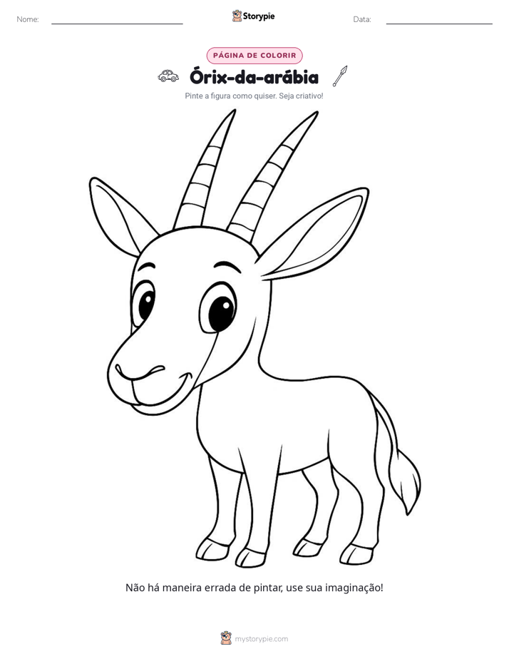 Página para colorir