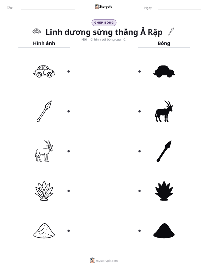 Ghép Hình Bóng