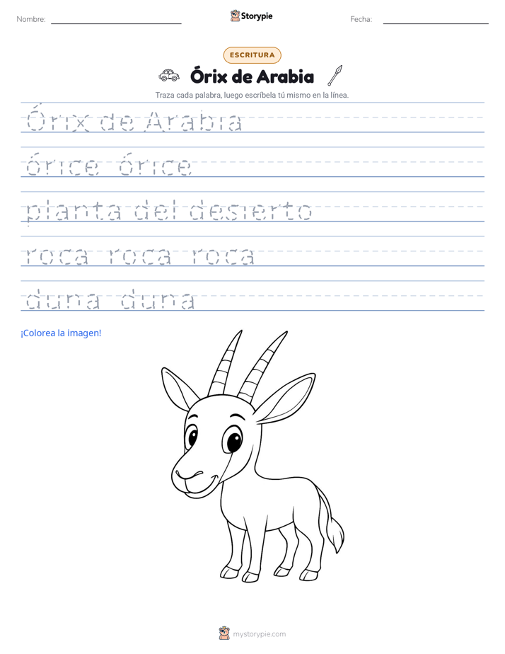 Práctica de Escritura
