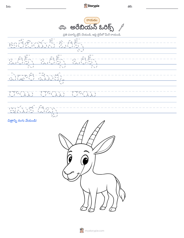 రాయడం సాధన