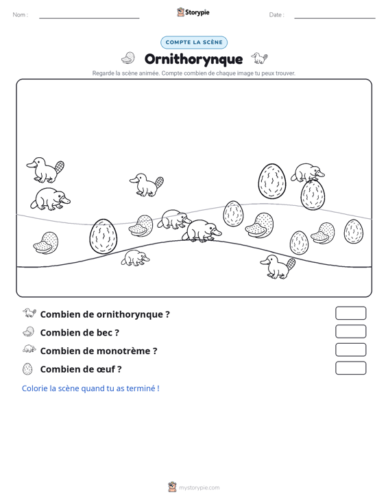 Scène de Comptage