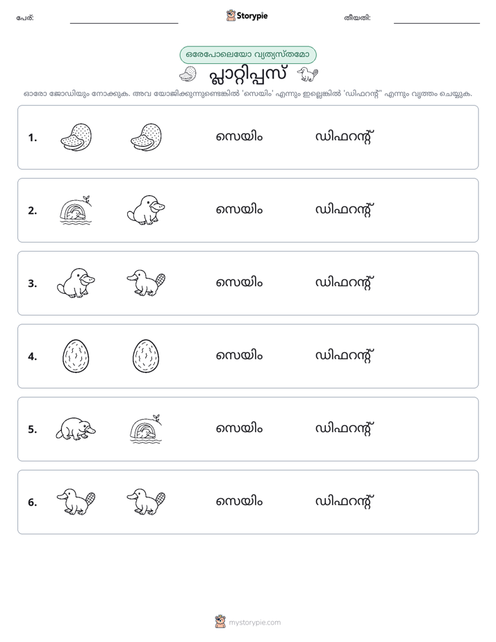 ഒന്നോ വ്യത്യാസമോ