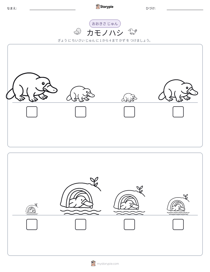 サイズ順