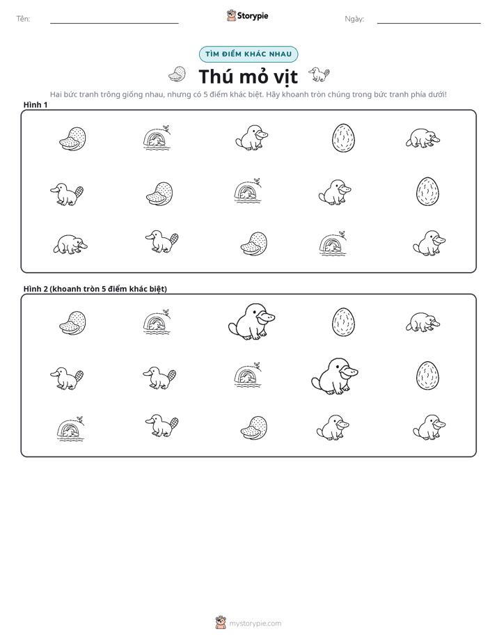 Tìm Sự Khác Biệt