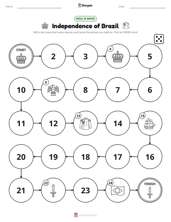 Roll & Move Game