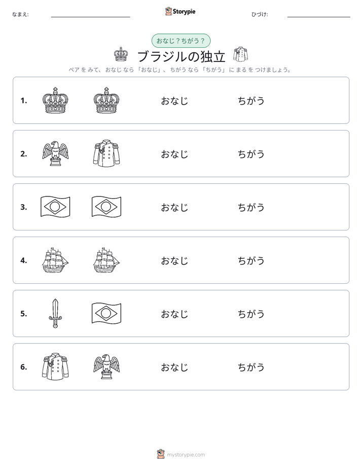 同じか違うか