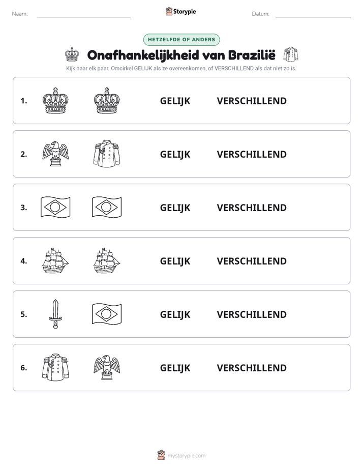 Zelfde of Verschillend
