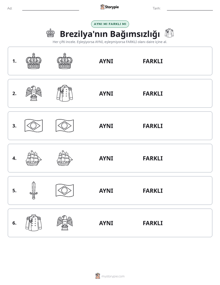 Aynı mı Farklı mı