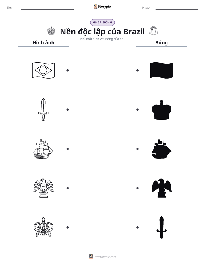 Ghép Hình Bóng