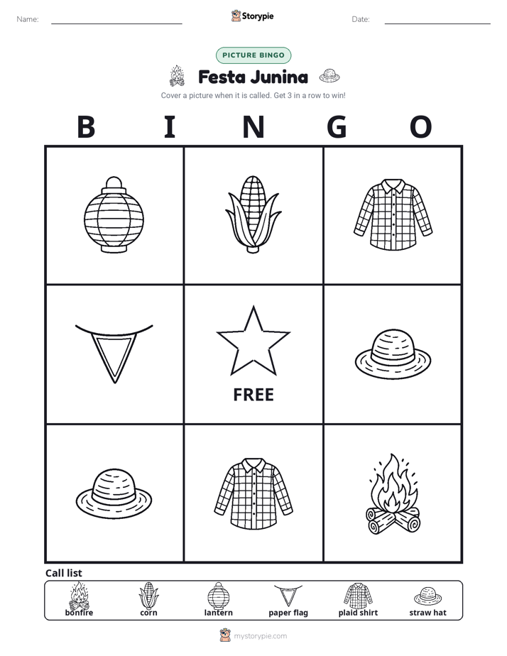 Picture Bingo