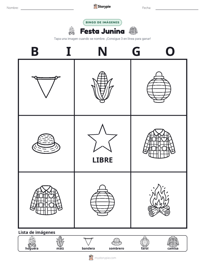 Bingo de Imágenes