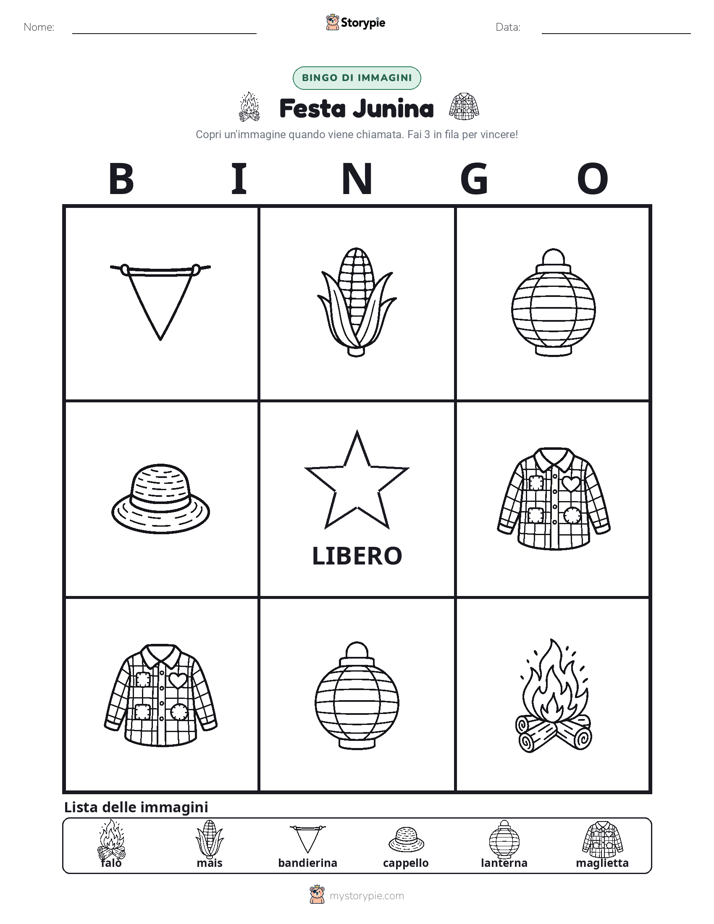Bingo delle Immagini