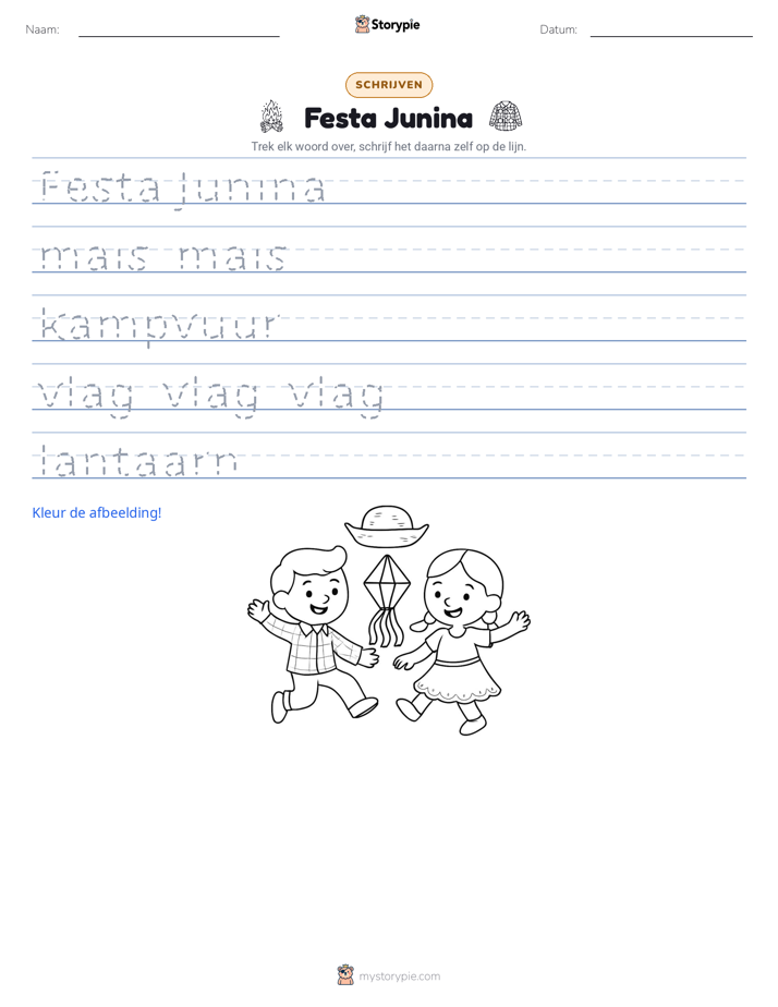 Schrijf Oefening