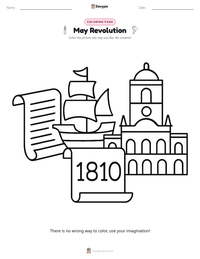 May Revolution printable worksheet preview