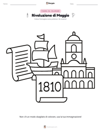 Anteprima della scheda stampabile di Rivoluzione di Maggio