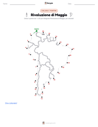 Anteprima della scheda stampabile di Rivoluzione di Maggio