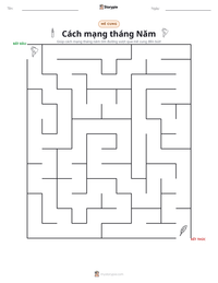 Xem trước tài liệu in sẵn Cách mạng tháng Năm