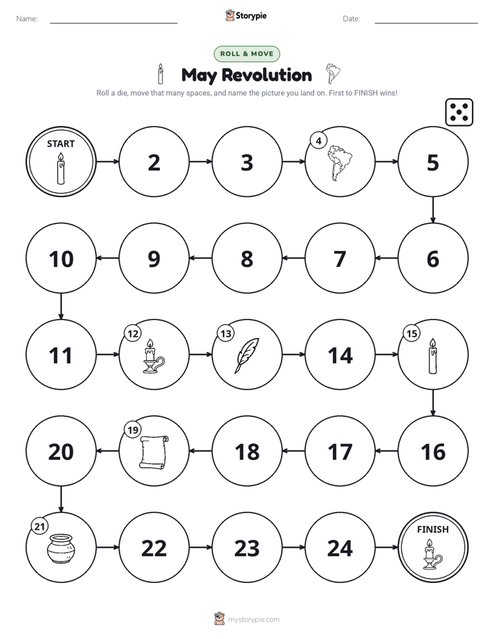 Roll & Move Game