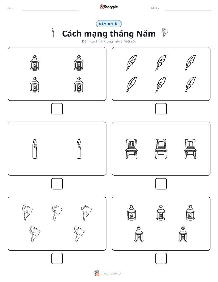 Đếm & Viết