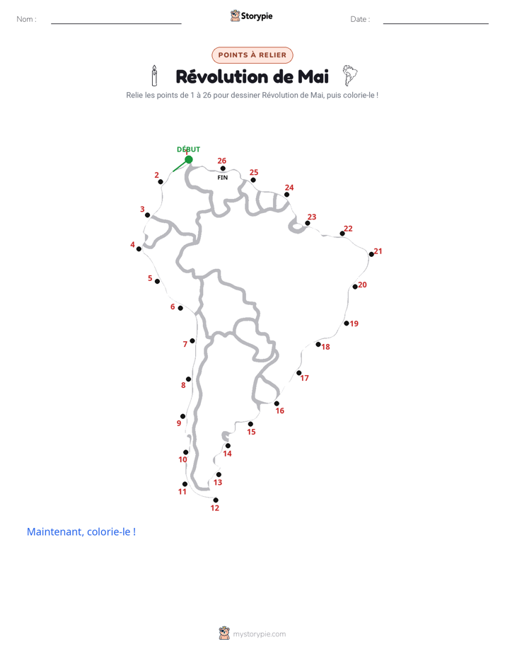 Relie les points