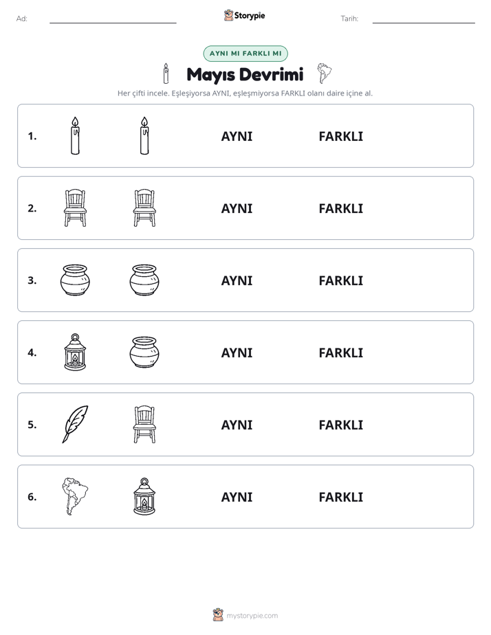 Aynı mı Farklı mı