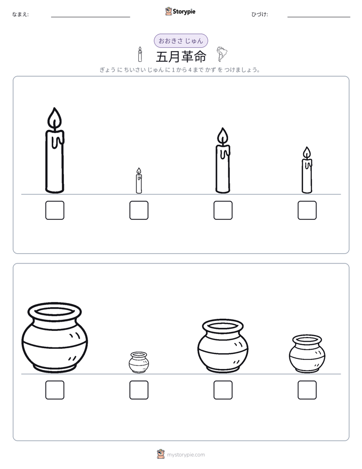 サイズ順