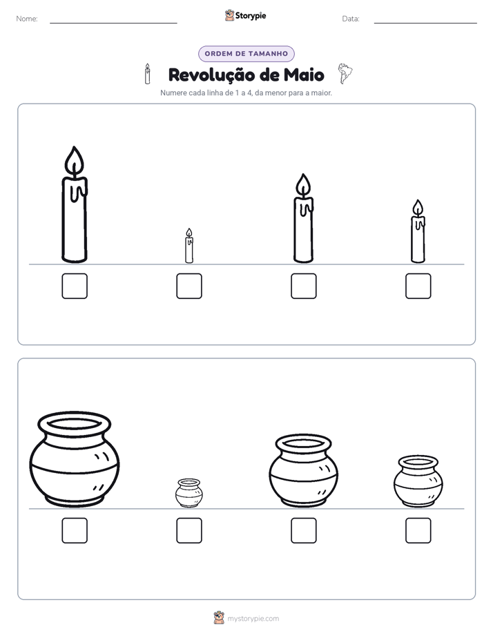 Ordem de Tamanho