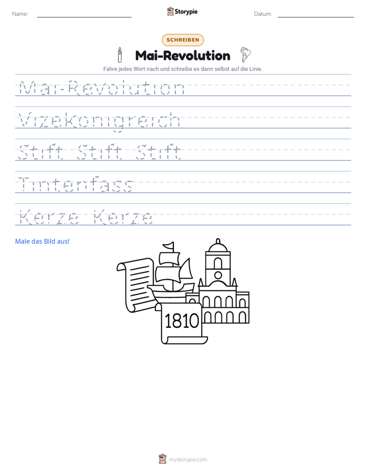 Schreibübung