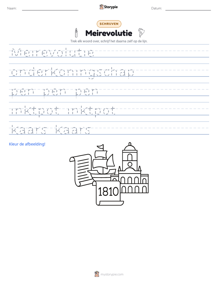 Schrijf Oefening