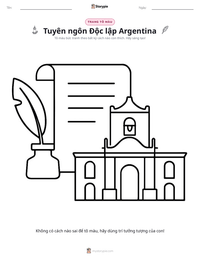 Xem trước tài liệu in sẵn Tuyên ngôn Độc lập Argentina
