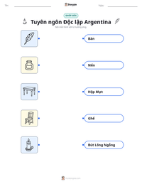 Xem trước tài liệu in sẵn Tuyên ngôn Độc lập Argentina