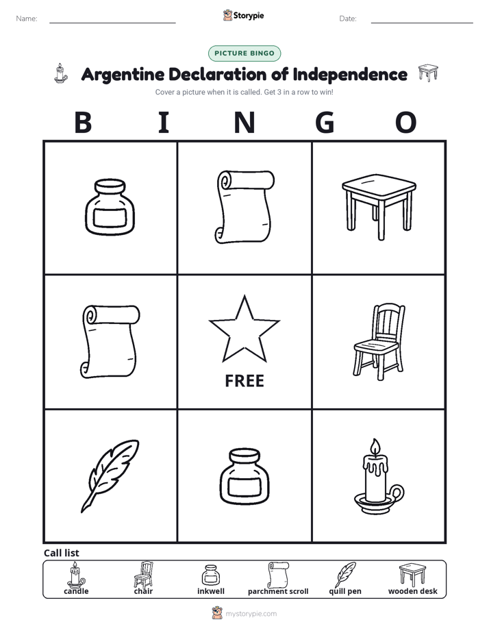 Picture Bingo