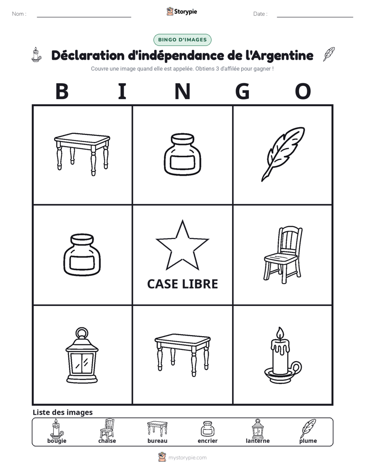 Bingo d'Images